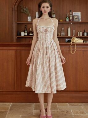 Tuscany Rose Corset Dress